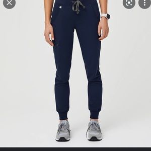 Figs Zamora navy blue petite medium jogger